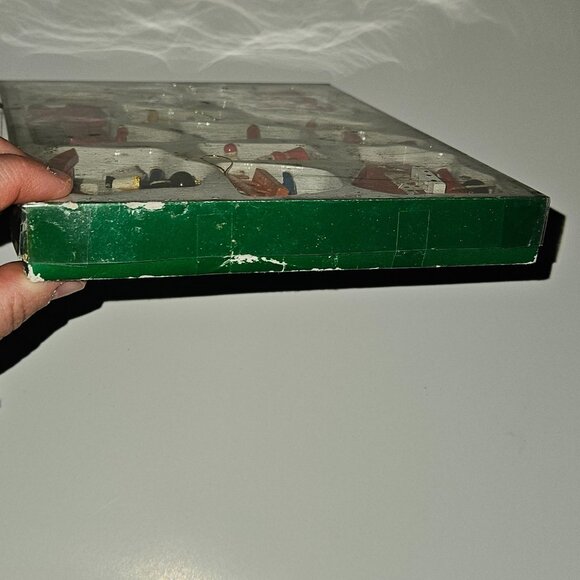 13 VTG Mervyn's Mini Wood Ornaments Christmas Tree Decor Lot Snowmen Santa Angel - Picture 10 of 14